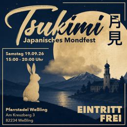 Tsukimi 2026 | Fest zum Betrachten des Mondes