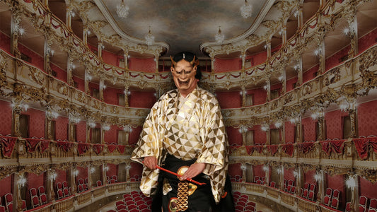 Japanisches Nō-Theater im Cuvilliés - Bildrechte: Bayerische Schlösserverwaltung / Foto: Philipp Mansmann